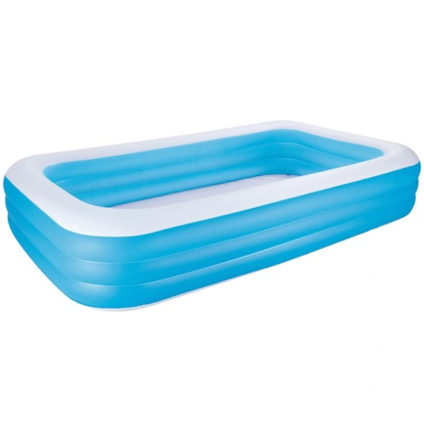 Бассейн надувной Bestway Deluxe Blue Rectangular (54009)