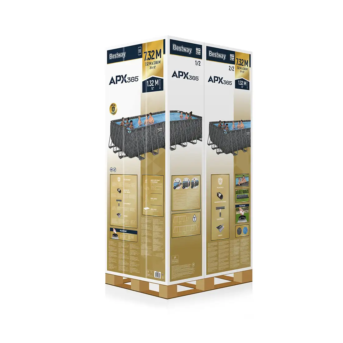 Каркасный бассейн Bestway 561KG 561KG - фото 3