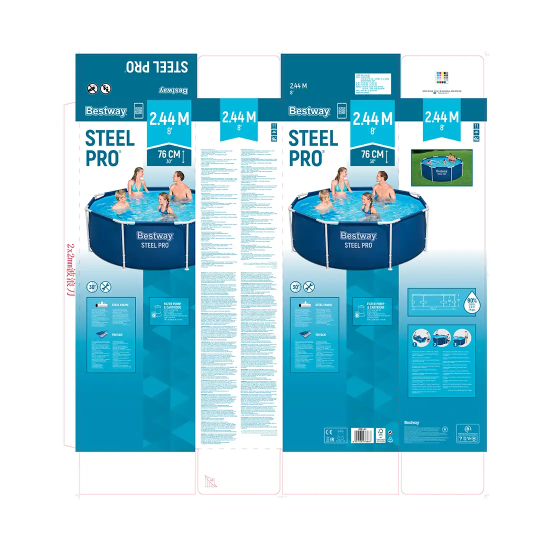 Каркасный бассейн Bestway 5614C 5614C