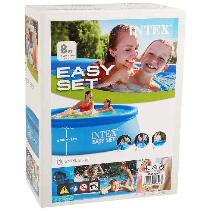 Бассейн надувной INTEX Easy Set (28110) - фото 2