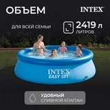 Бассейн надувной INTEX Easy Set (28110) - фото 7