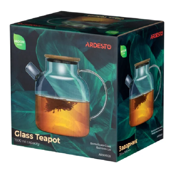 Заварник Ardesto Midori 1,5 л AR3015GB - фото 2