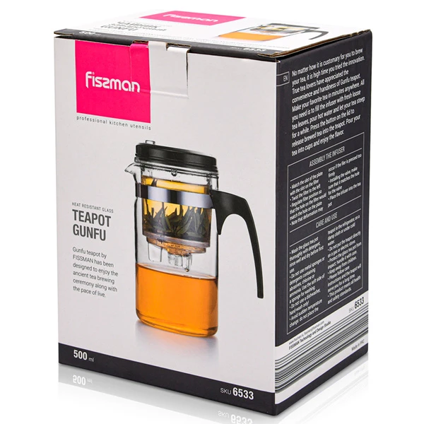 Чайник заварочный Fissman Gunfu 500 мл (6533) - фото 2