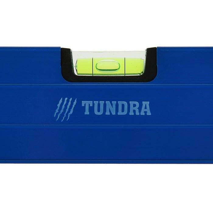 Уровень алюминиевый TUNDRA comfort, 3 глазка (1 поворотный глазок), 40 см 