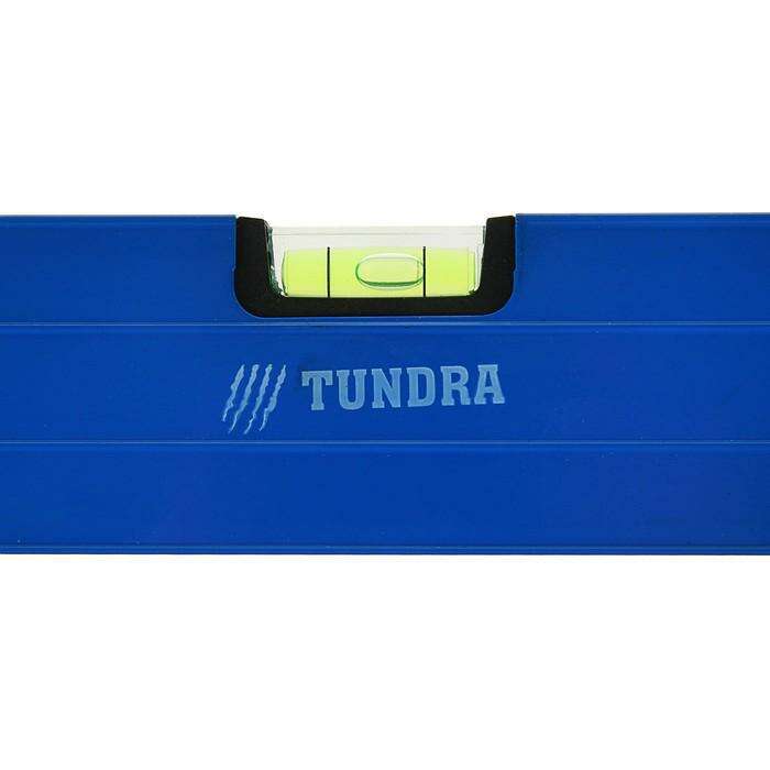 Уровень алюминиевый TUNDRA comfort, 3 глазка (1 поворотный глазок), 60 см 