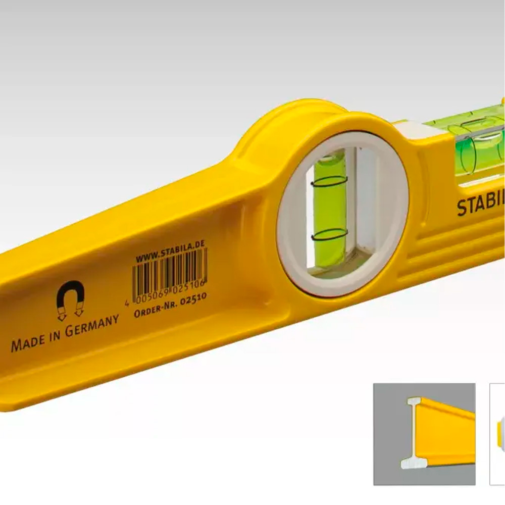 Уровень измерительный STABILA тип "81" 25см 02511 - фото 2
