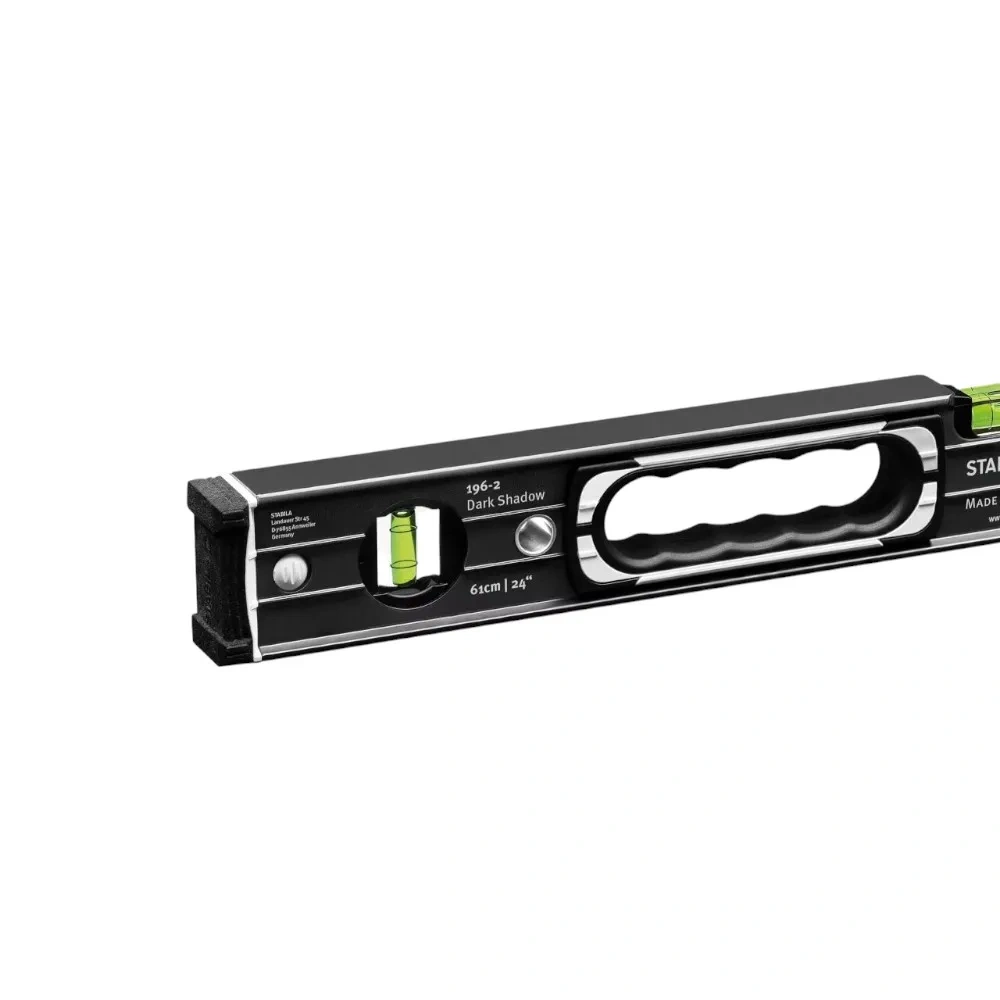 Набор уровней STABILA 196-2 Dark Shadow 61 и 122см 20053 - фото 4