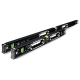 Набор уровней STABILA 196-2 Dark Shadow 61 и 122см 20053 - фото 2