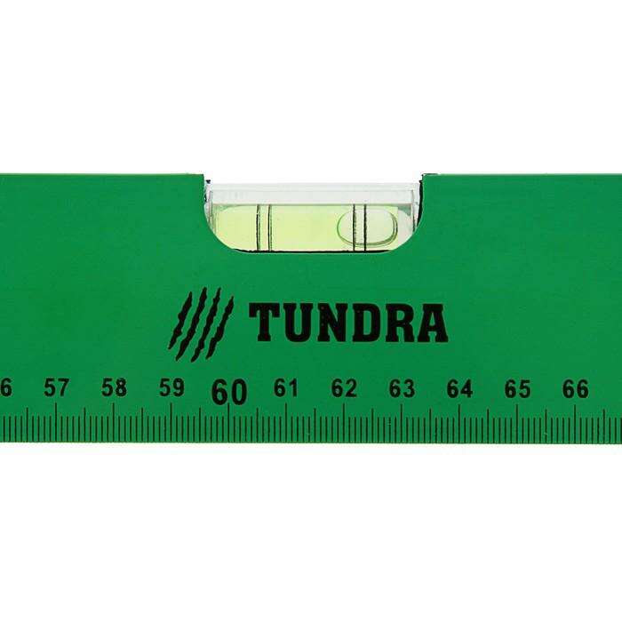 Уровень алюминиевый TUNDRA basic, 3 глазка, 120 см 
