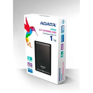 Внешний жесткий диск Adata HV100 (AHV100-1TU3-CBK)