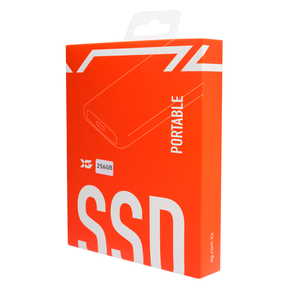Внешний SSD диск XG XGED256-R 256GB Черный - фото 3