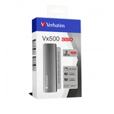 Внешний SSD диск Verbatim VX500 47454 2TB Серый 47454 - фото 3