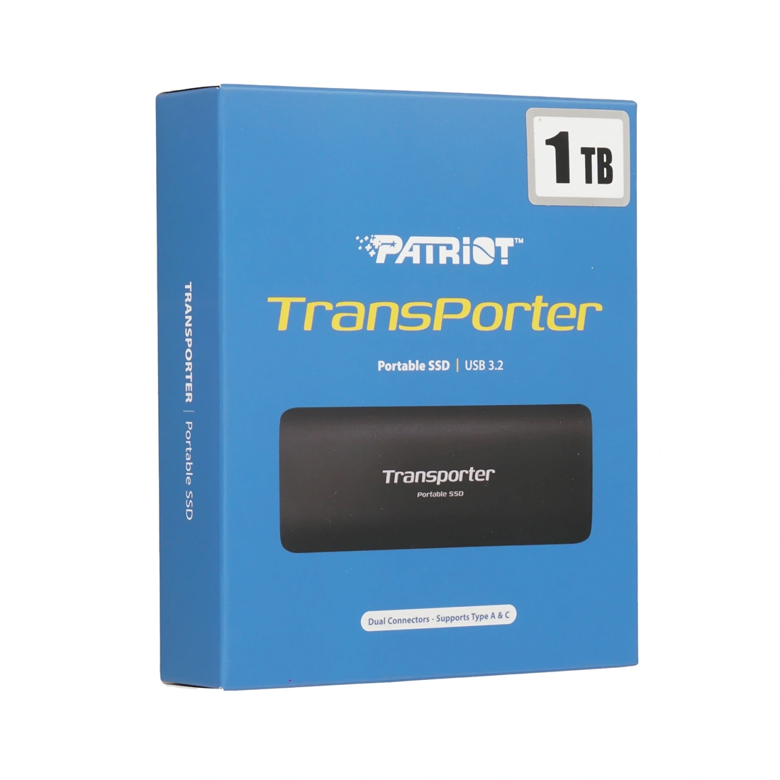 Внешний SSD диск Patriot TRANSPORTER PTP1TBPEC 1TB Черный PTP1TBPEC - фото 2