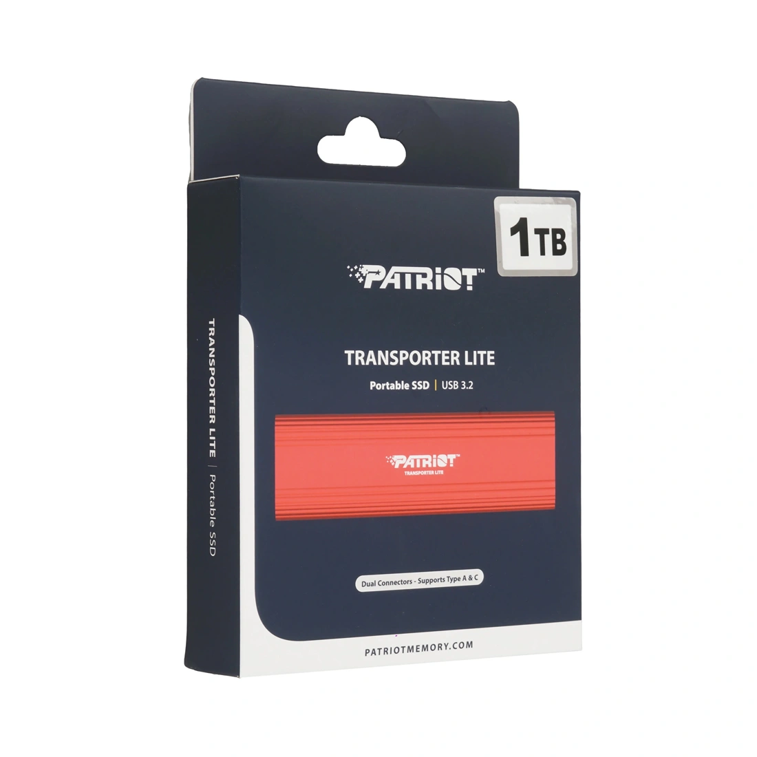 Внешний SSD диск Patriot TRANSPORTER LITE PTPL1TBPEC 1TB Красный PTPL1TBPEC - фото 3