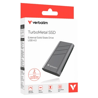 Внешний SSD диск Verbatim TurboMetal 32022 2TB 32022 - фото 2