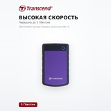 Внешний жесткий диск Transcend TS1TSJ25H3P - фото 4
