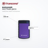 Внешний жесткий диск Transcend 2000 Гб (TS2TSJ25H3P) - фото 7