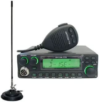 Радиостанция Optimcom Optim-778 + антенна CB-82 Mag  - фото 3