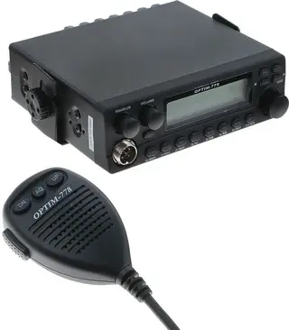 Радиостанция Optimcom Optim-778 + антенна CB-82 Mag  - фото 2