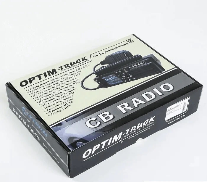 OPTIMCOM Optim-Truck черный + антенна СВ1200 