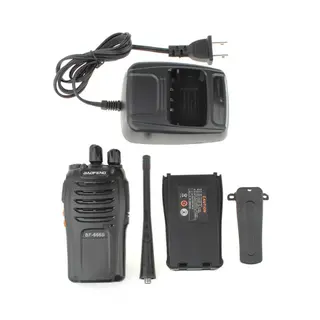 Комплект раций Baofeng BF-666S 2 шт черный 