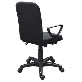 Офисное кресло Zeta Квадро Н гобелен/кожзам цвет черный