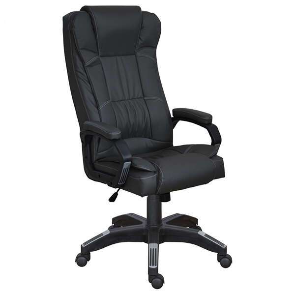 Представительское кресло Zeta Мажор кожзам цвет черный  - цены .