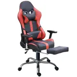 Геймерское кресло Zeta Strike Turbo черно-красное - фото 2