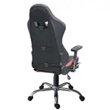 Геймерское кресло Zeta Strike Turbo черно-красное - фото 4