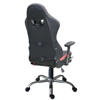 Геймерское кресло Zeta Strike Turbo черно-красное