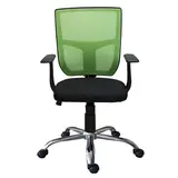 Офисное кресло Zeta М-16 цвет (Зеленый/черный) - фото 2