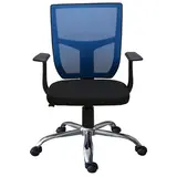 Офисное кресло Zeta М-16 цвет синий - фото 2