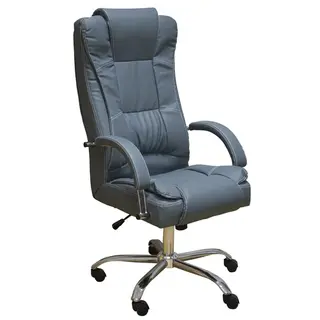 Представительское кресло Zeta Мажор цвет серый