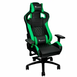 Игровое компьютерное кресло Thermaltake GTF 100 (Black/Green)