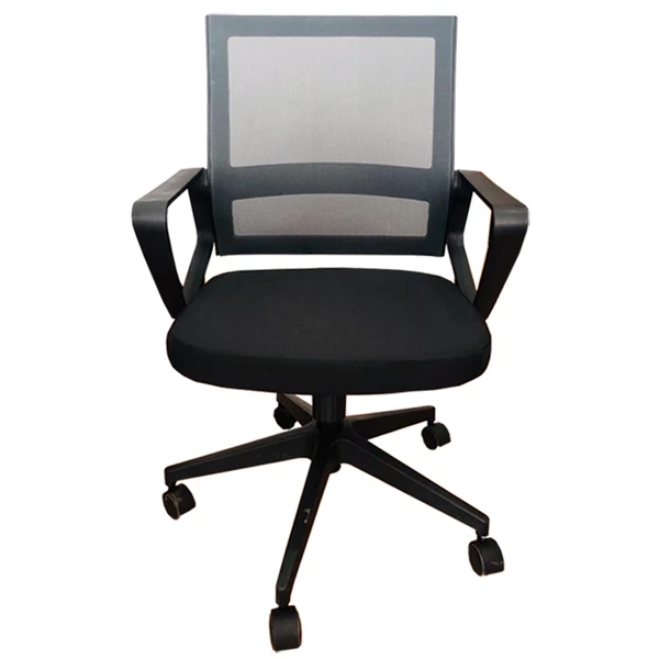 Офисное кресло Zeta D1-698BB черно-серое