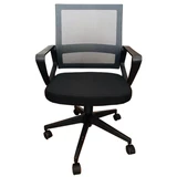 Офисное кресло Zeta D1-698BB черно-серое