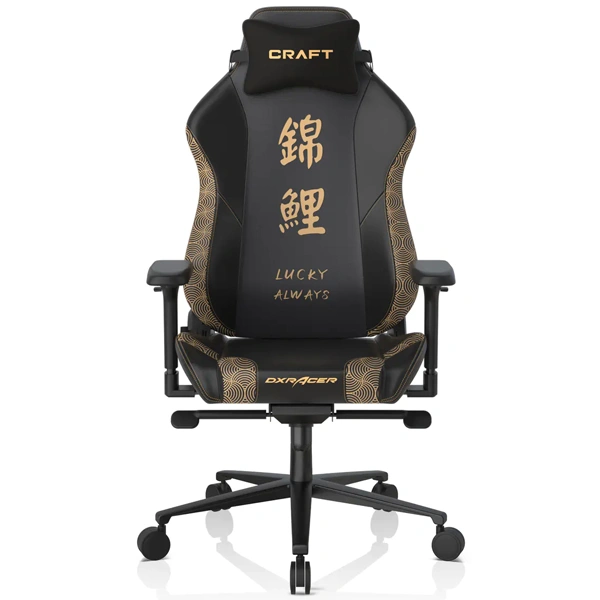 Игровое кресло DxRacer Craft 001 Gaming Chair H1 Configuration Black-Universal 135°-Koi - фото 9