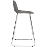 Барный стул Nowy Styl Aliya Hoker CFS ALU (BOX-2) ECO-70 - фото 2