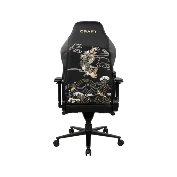 Игровое компьютерное кресло DX Racer CRA/PRO/002/N/Koi Fish черный