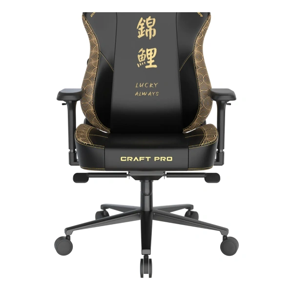 Игровое компьютерное кресло DX Racer CRA/PRO/002/N/Koi Fish черный - фото 6