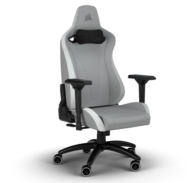 Игровое кресло Corsair TC200 CF-9010045-WW Grey/White