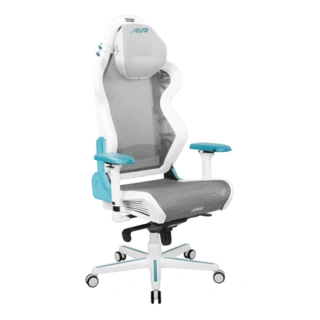 Игровое кресло DX Racer Air-B-Grey Mesh-Cyan&White GC/LABMEA/WQ.G