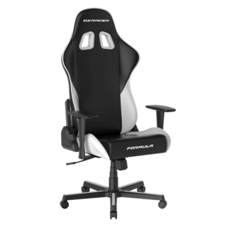 Игровое кресло DXRacer Formula Black& White-XL /GC/XLFR23LTA/NW