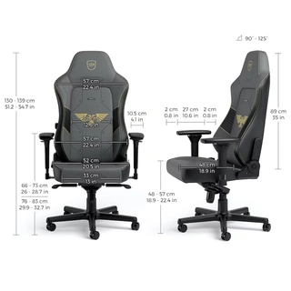 Игровое кресло Noblechairs HERO Warhammer 40k Edition NBL-HRO-PU-WHE