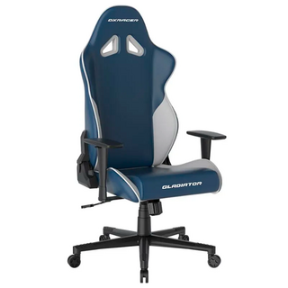 Игровое кресло DXRacer / Gladiator / Blue&White / GC/LGN23LTC/BW - фото 2