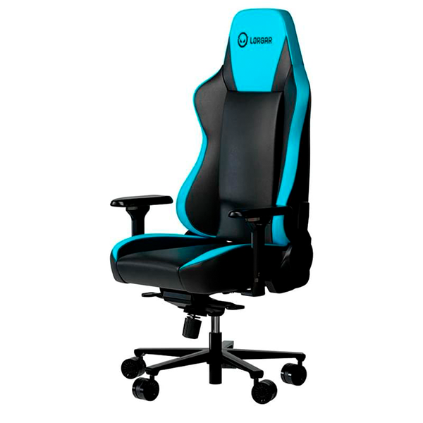 Игровое кресло Lorgar Base 311 Black&Blue - фото 2