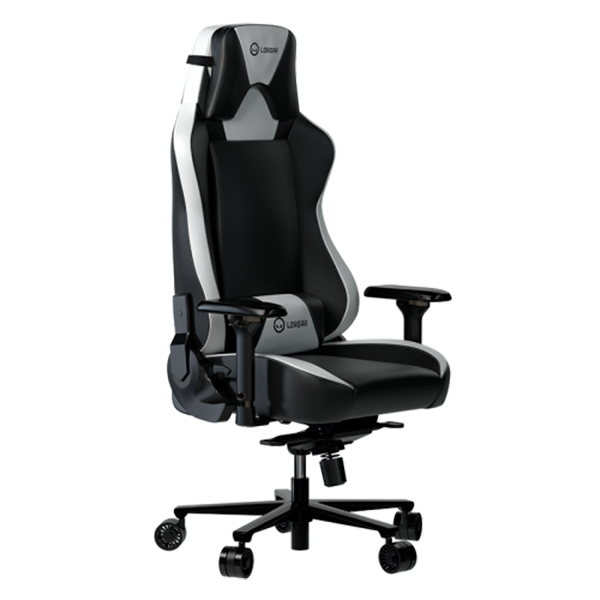 Игровое кресло Lorgar Base 311 Black&White - фото 2
