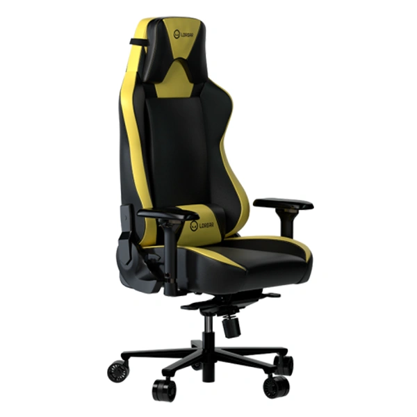 Игровое кресло Lorgar Base 311 Black&Yellow - фото 2