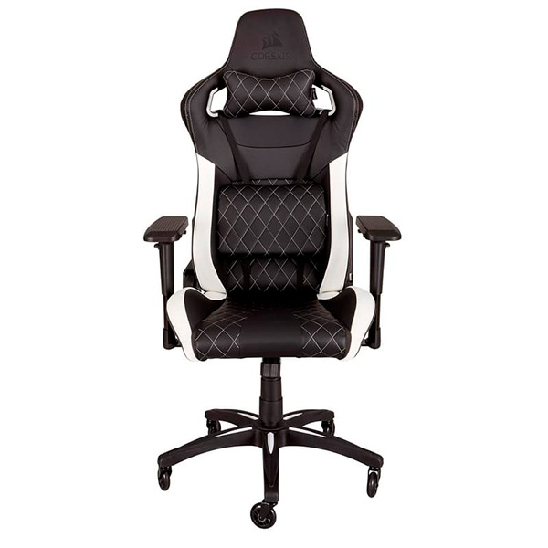Игровое кресло Corsair T1 RACE Black/White