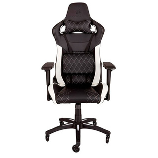 Игровое кресло Corsair T1 RACE Black/White